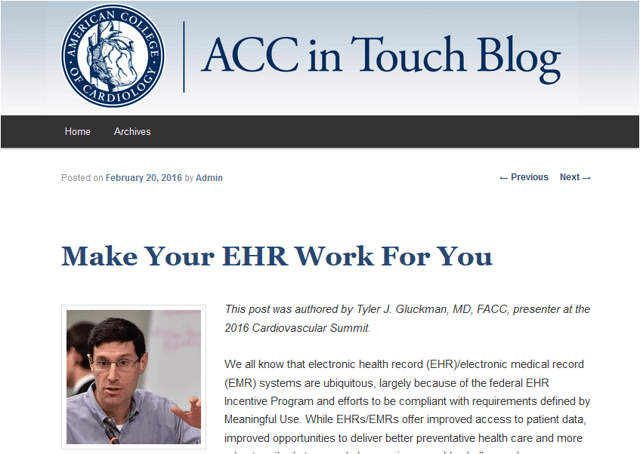 electronic medical records names my health record for allied health