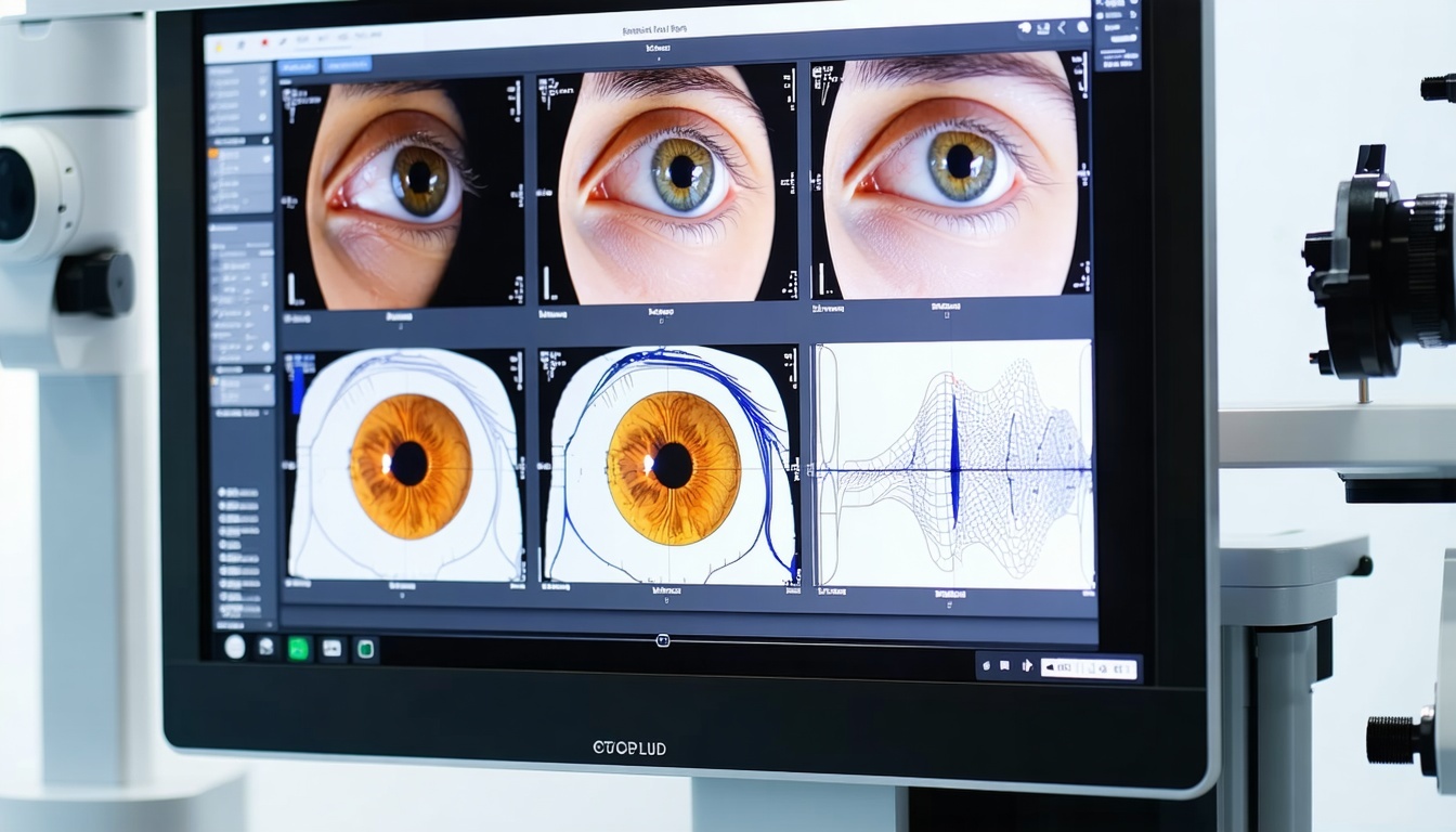 Integrated Imaging for Better Diagnostics    Seamlessly capture store and view highresolution eye images within the patient chart    Interface with diagnostic devices including OCT fundus cameras visual field analyzers and more    Compare historical-1